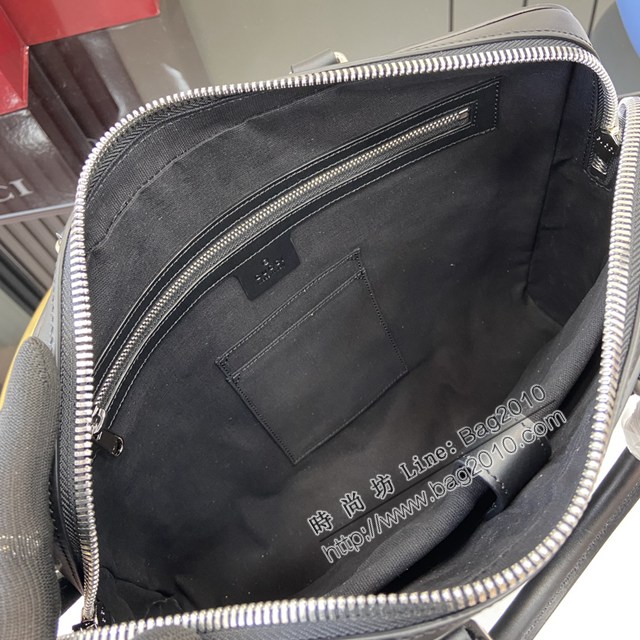 Gucci專櫃古馳最新款男士手提公事包 jh2716型號:  474135